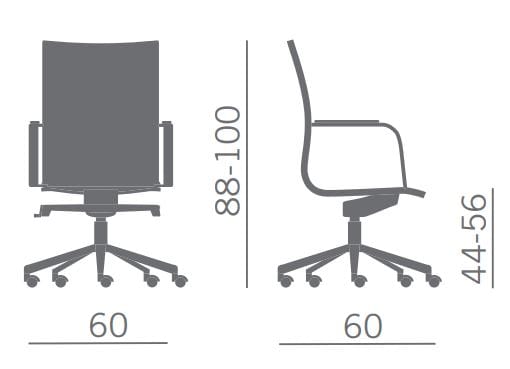 Операционный офисный стул Kastel Kruna Plus ARCH-00098811 - Вид №8