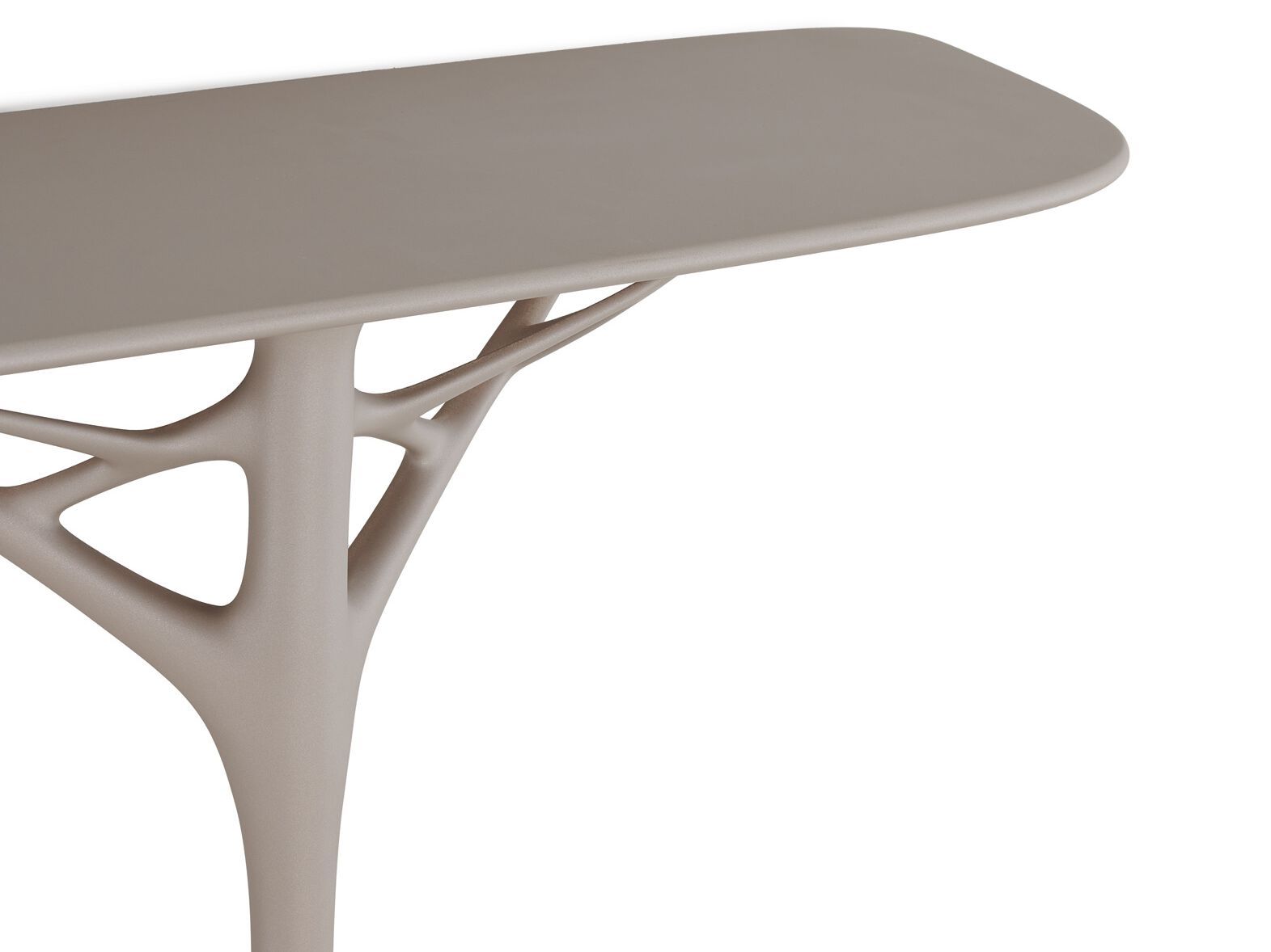 Овальная консоль из переработанного инженерного пластика Kartell A. I ARCH-00122125 - Вид №15