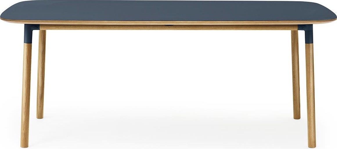 602837 Стол 95 x 200 см Синий / Дуб Норманн Копенгаген Normann Copenhagen Form