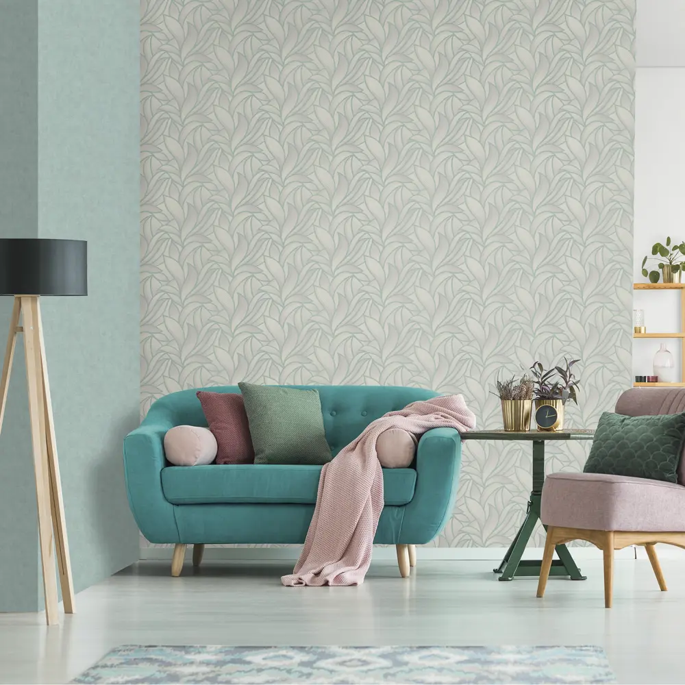 Обои флизелиновые Erismann Hypnotic зеленые 1.06 м 12026-18 STLM-2016738 - Вид №2