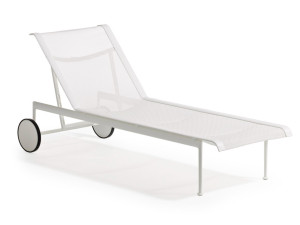Лежак для сада с колесами