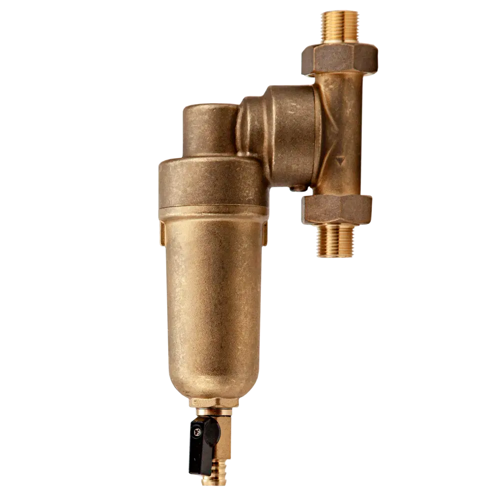 Промывной фильтр для ГВС Посейдон 1/2" НР 100 мкм латунь 13624 STLM-2066017