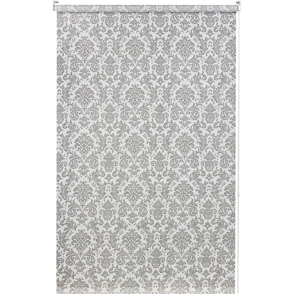 Штора рулонная Legrand Дамаск 100x175 см цвет серый DOMLEGRAND STLM-2142756