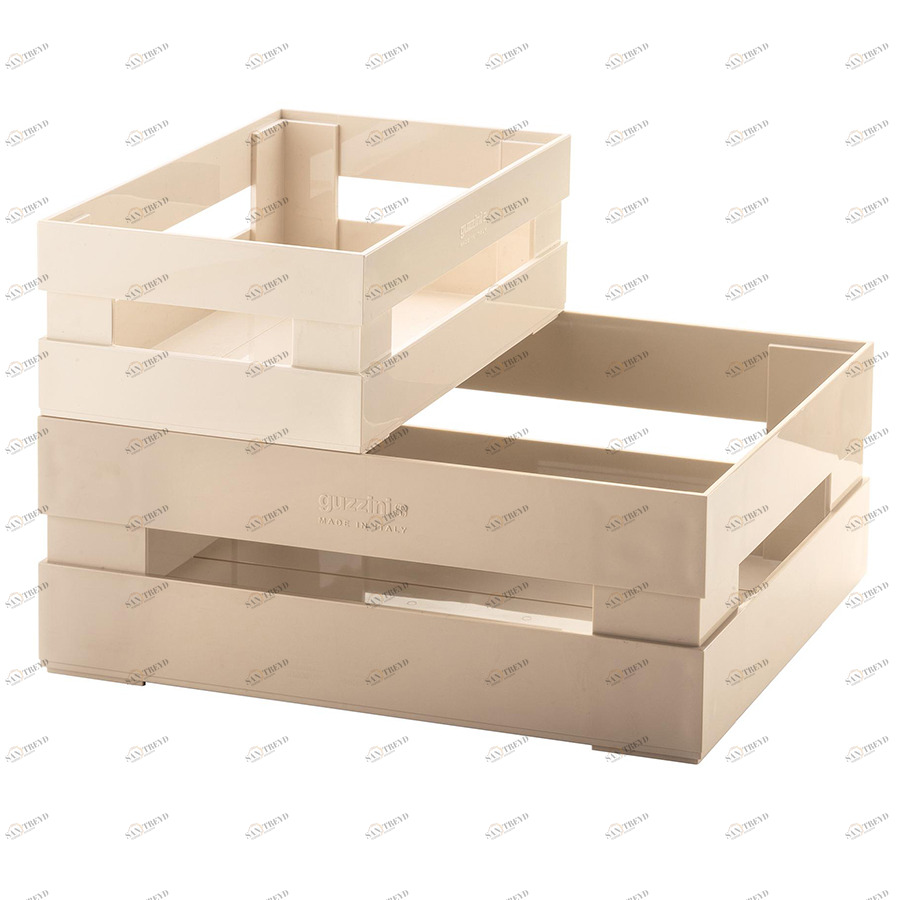 Ящики бежевые 2 штуки Tidy & Store GUZZINI  00-3871109 Бежевый 