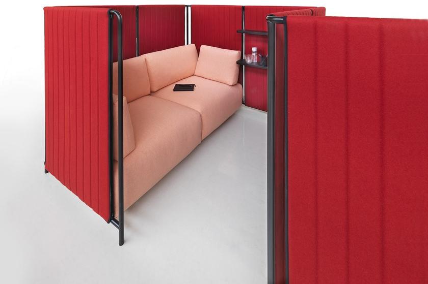 Marelli Кабинка для офиса в современном стиле из ткани Pendrillon sun-id-1467921 - Вид №13