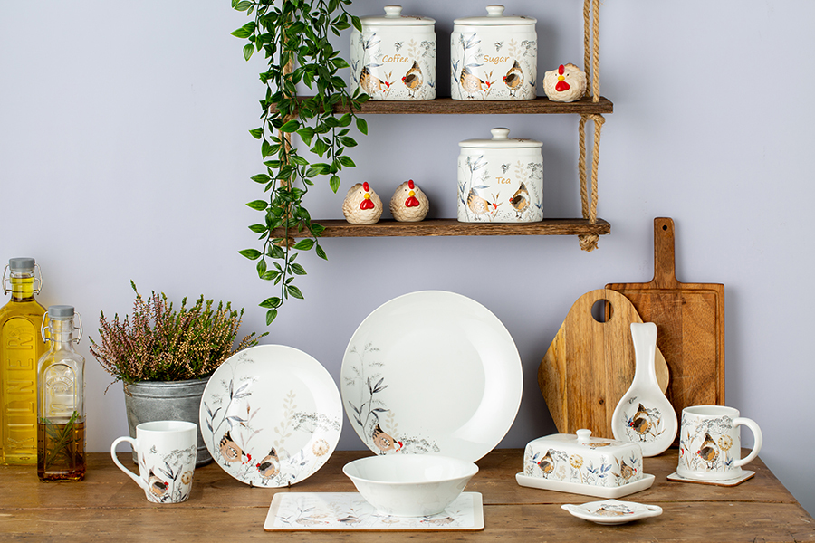 P_0059.628 Тарелка country hens d 20,5 см Price&Kensington  - Вид №3