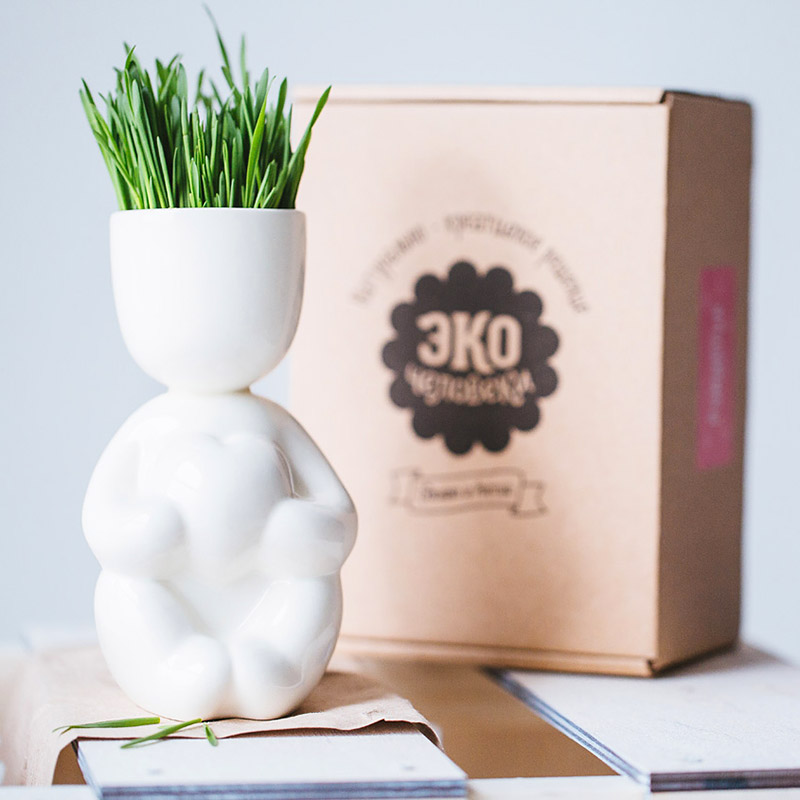 Набор для выращивания Eco Романтик ЭКОЧЕЛОВЕКИ 1007 - Вид №5