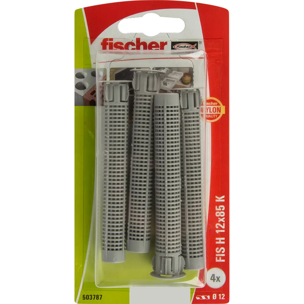 Гильза инъекционная Fisher HK 12x85мм, 4 шт FISCHER STLM-2153412 - Вид №2