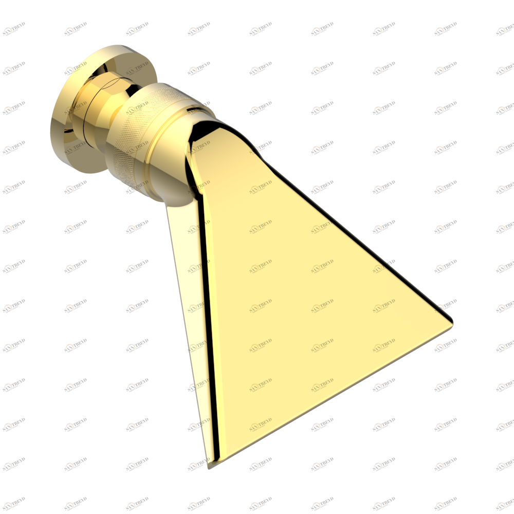 U2D-3640 Лейка душевая Спорт 3/4" Thg-paris Infini с белым фарфором Золото U2D 3640 CAT.F