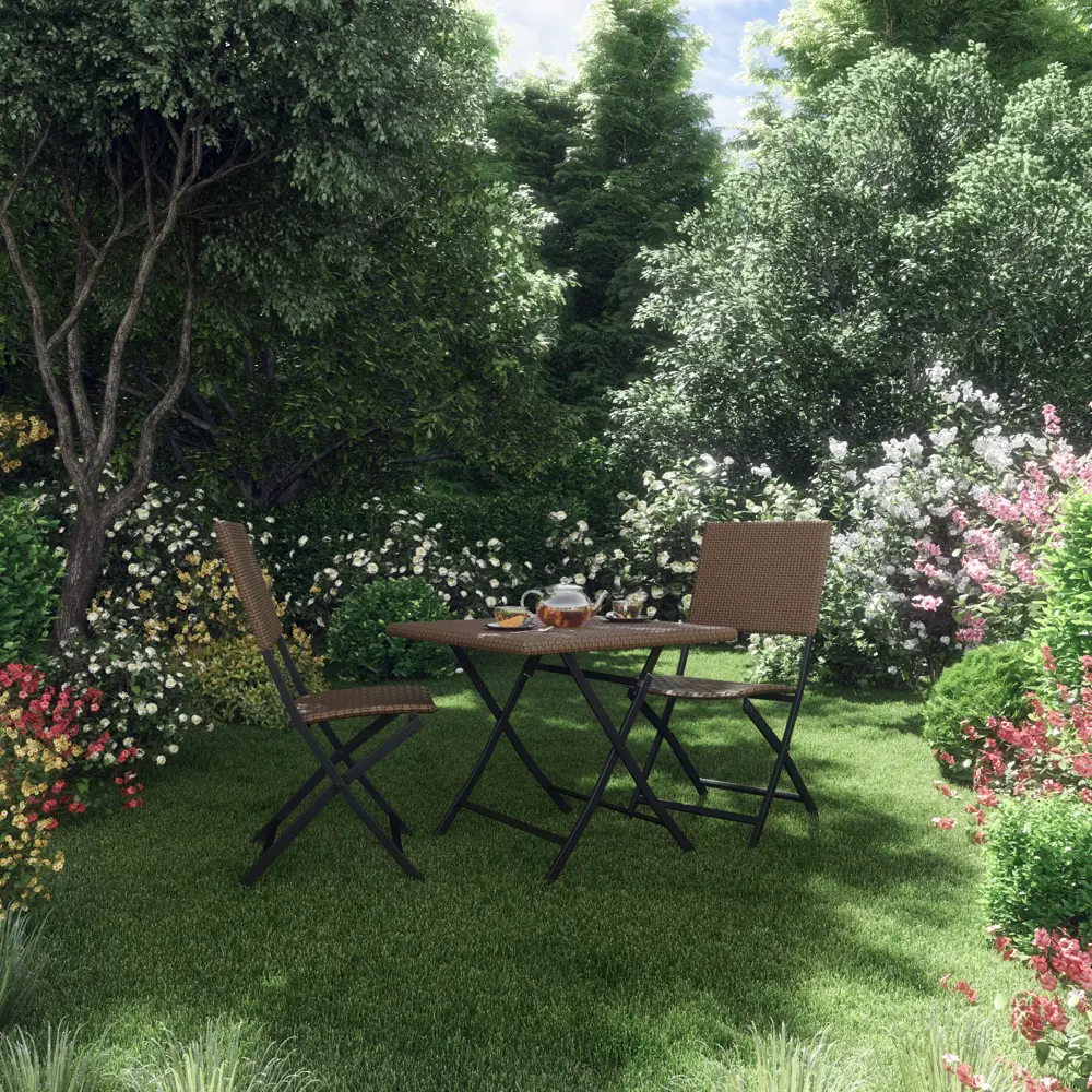Santreyd Zena — складной садовый стол с искусственным ротангом 82509543 STLM-0028909 - Вид №13