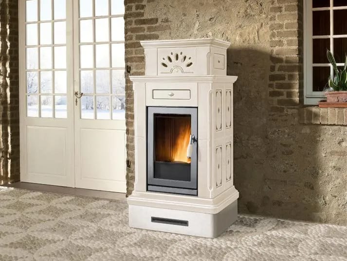 Печь на гранулах из фаянса Piazzetta ARCH-00145971 - Вид №1