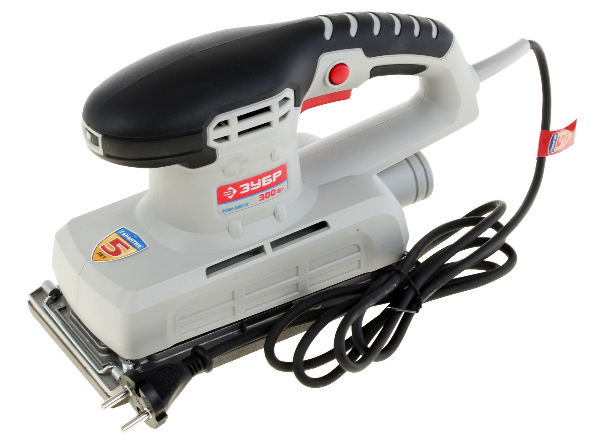 Виброшлифовальная машина Зубр ЗПШМ-300Э-02 1063267 STDN-0116340 - Вид №6