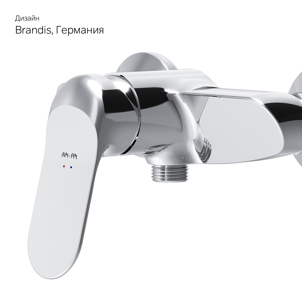 F85C20000 смеситель для душа хром шт AM.PM Sunny - Вид №8