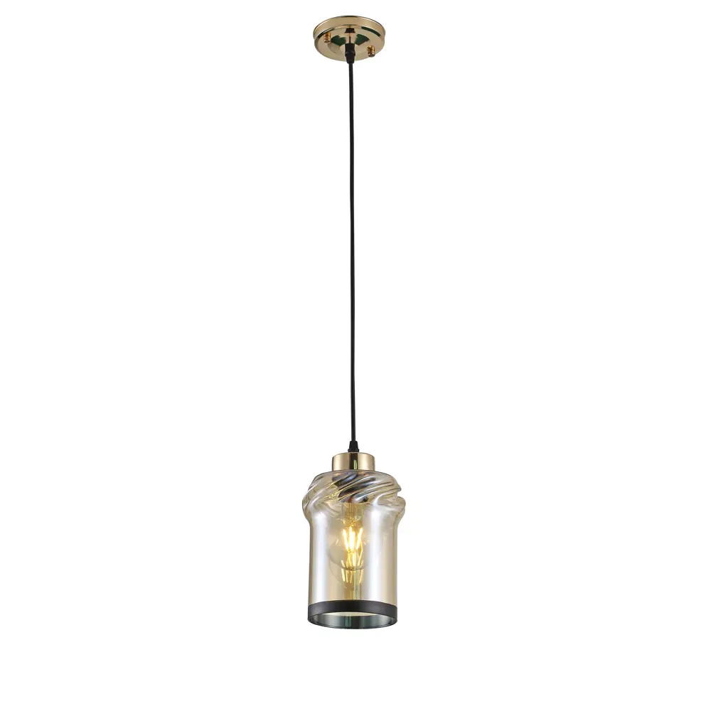 Люстра подвесная А Misterio 6830-1 1 лампа E27 40 Вт SCHAFFNER STLM-2186086 - Вид №1