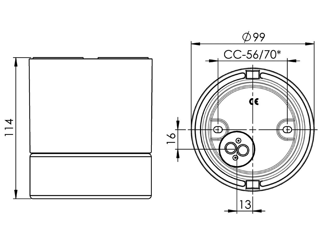 Китай стены / потолок прожектор Ifö Electric Light On ARCH-00028299 - Вид №7