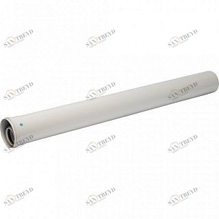 Труба дымохода STOUT коаксиальная 60/100  1 м для конденсационных котлов SCA8610001000