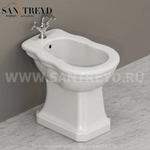 PA009BI Биде напольное PAESTUM Ceramica Globo