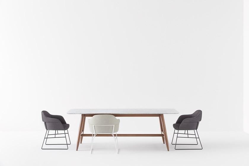 Billiani Прямоугольный деревянный стол Spy 655 - Вид №1