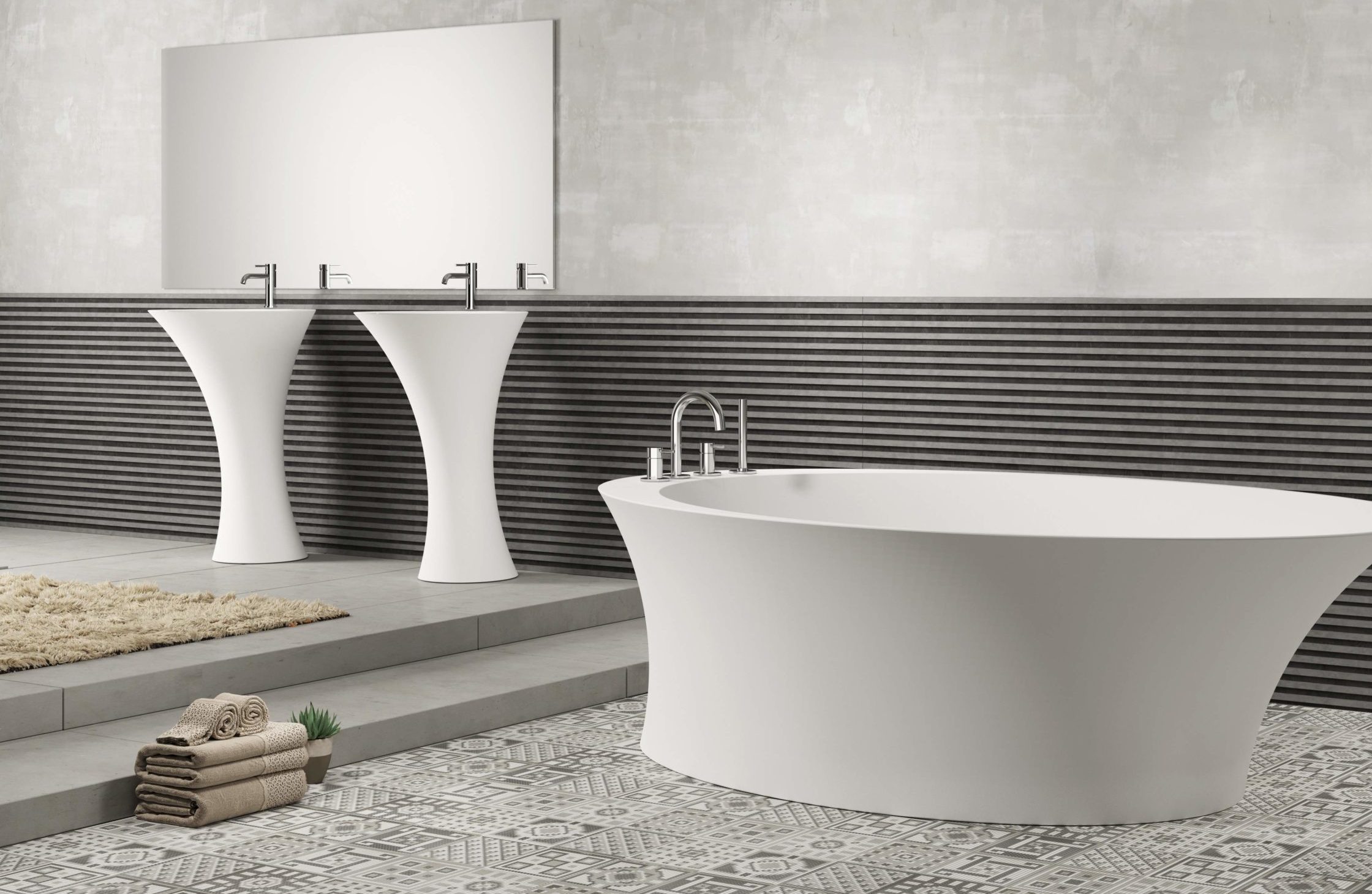 Hilton white Mastella  Раковина  - Вид №3