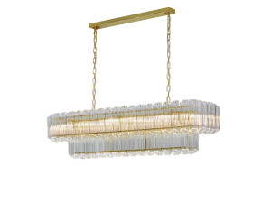 Стеклянный подвесной светильник