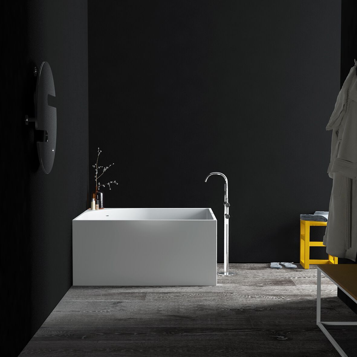 Квадратная ванна Corian® Acquapazza Corian ® elements ARCH-00129188 - Вид №1