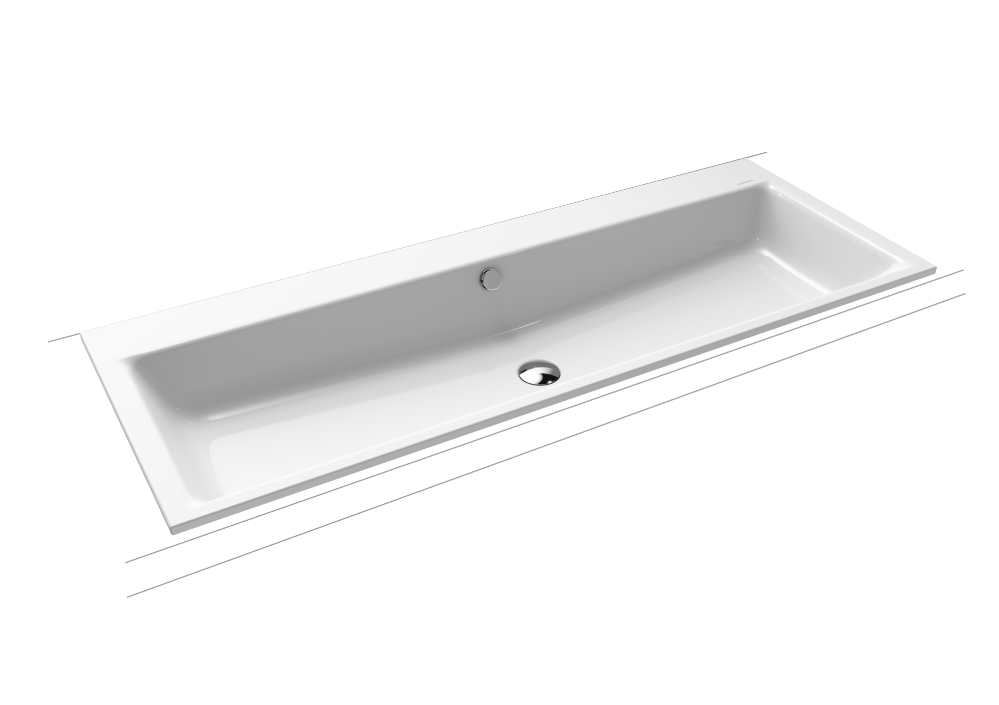 Умывальник KALDEWEI Сталь эмалированная 3169 1 альпийский белый 316930831 