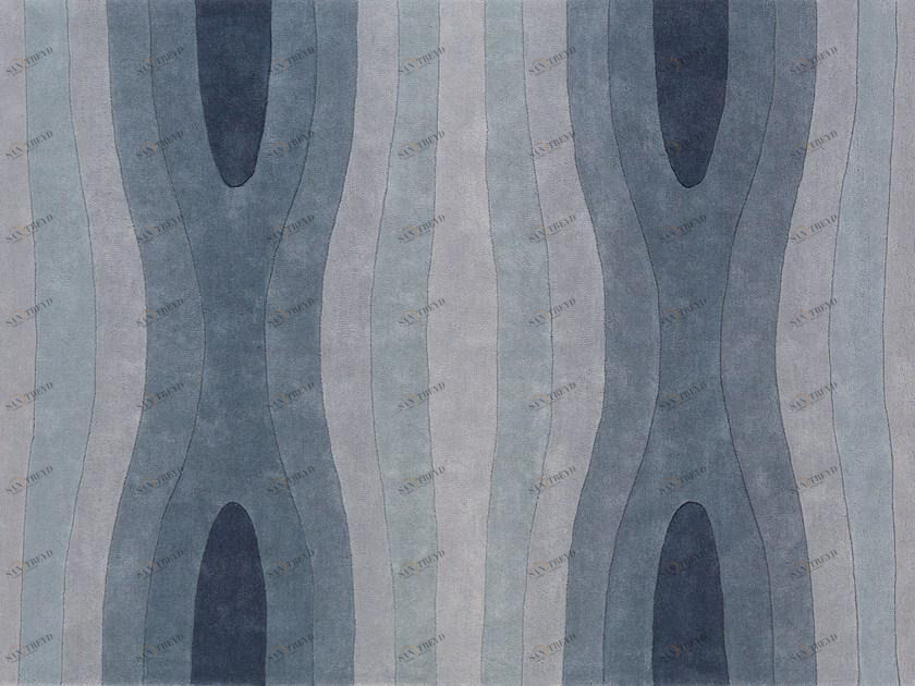 NOW Carpets Прямоугольный шерстяной коврик  Sq-03 