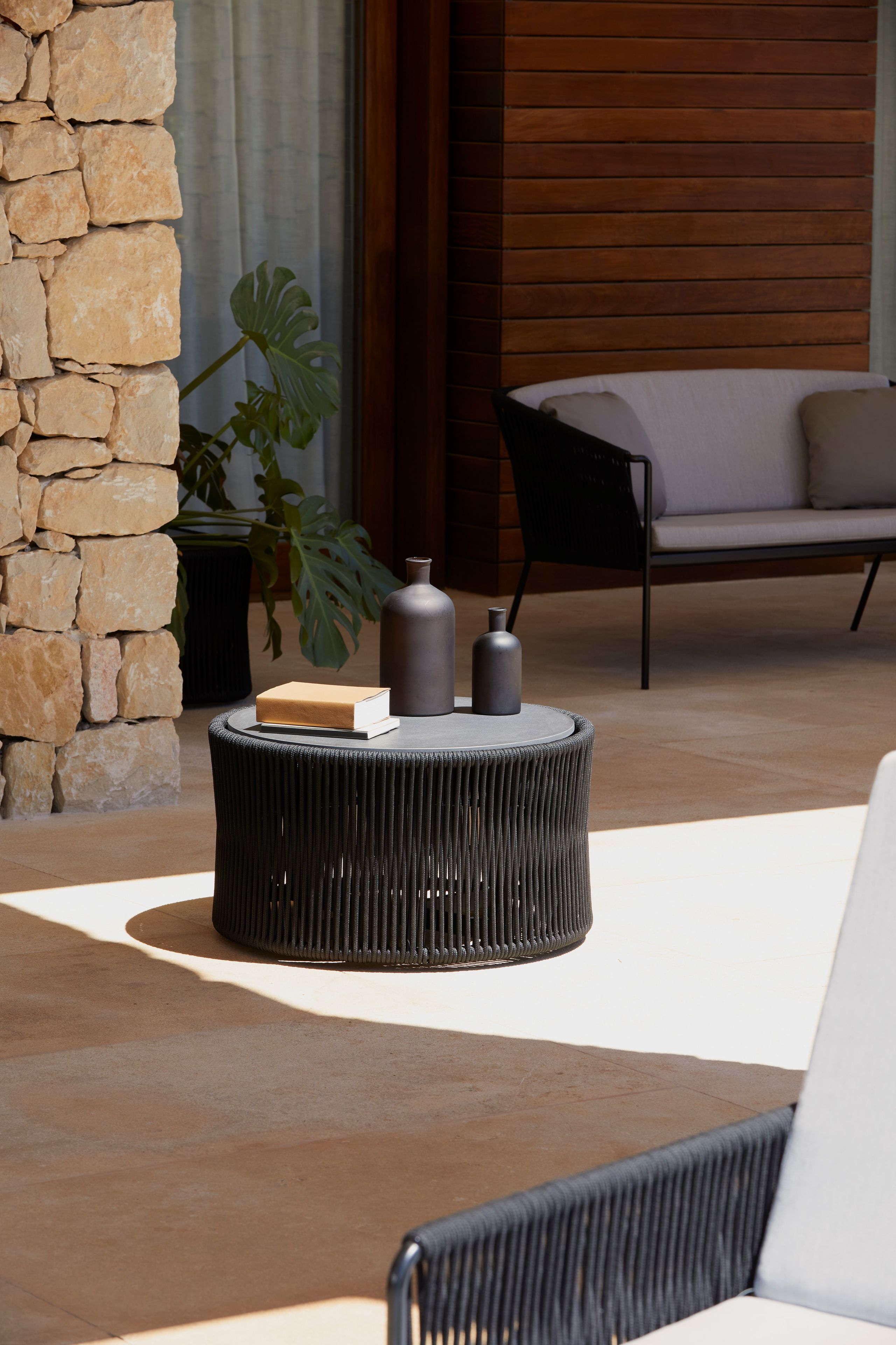 Круглый веревочный садовый столик POINT Weave ARCH-00038437 - Вид №5