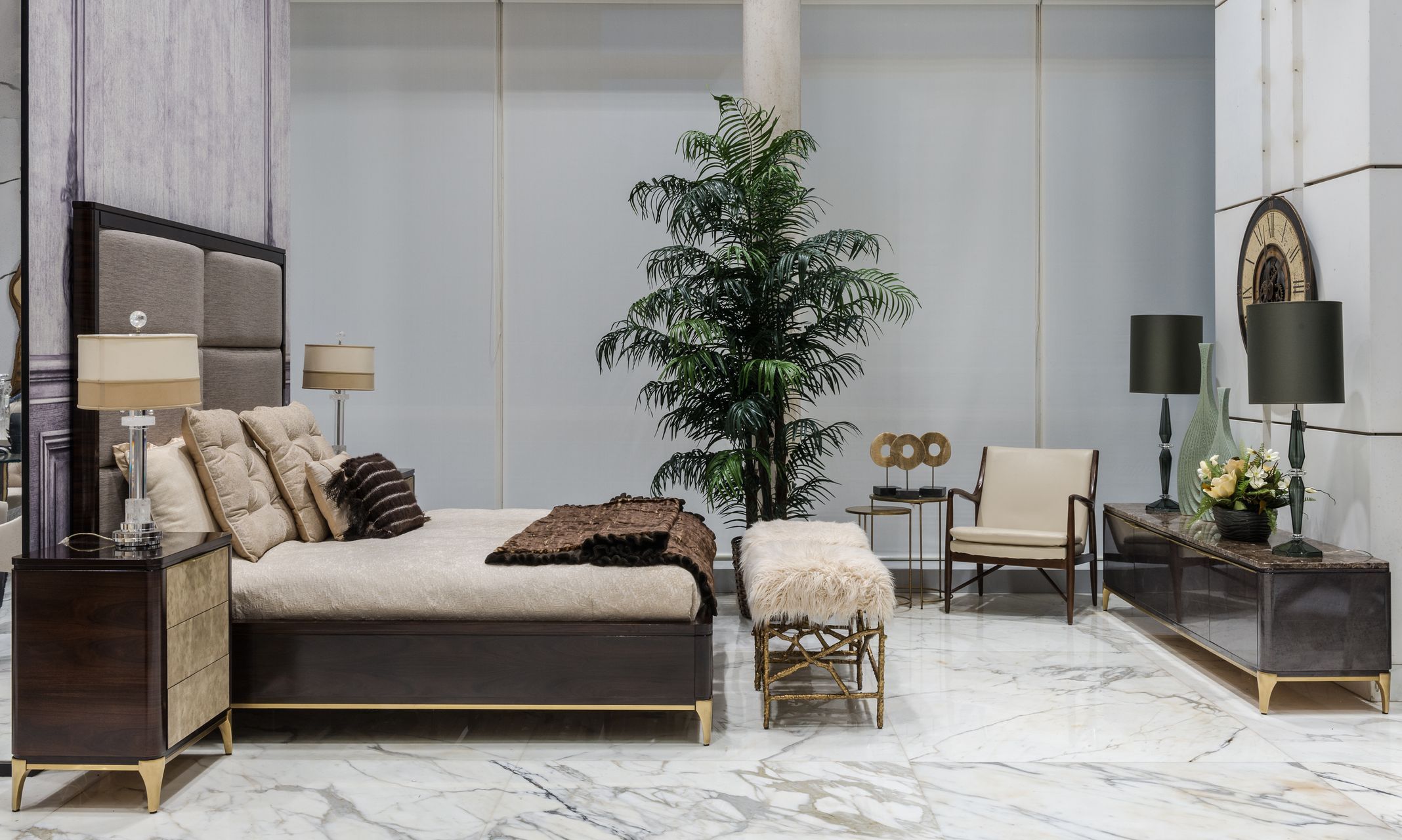 Деревянная кровать с мягким изголовьем Hurtado Evolution ARCH-00123796 - Вид №6