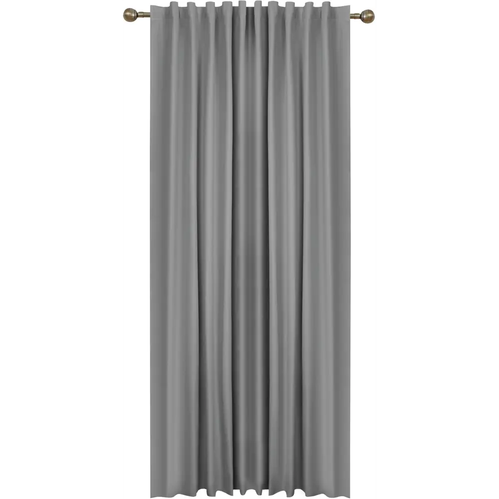 Штора Kreaforta Luce блэкаут с лентой и скрытыми петлями 210х280 см серый 89405475 STLM-1575664 - Вид №1