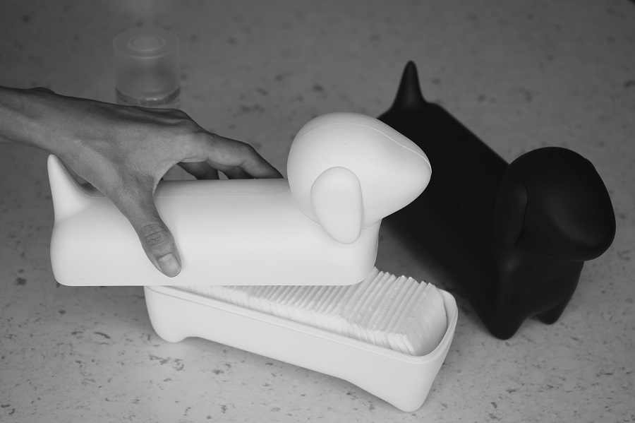 Коробка для мелочей Dacholder, белая Qualy QL10291WH - Вид №6