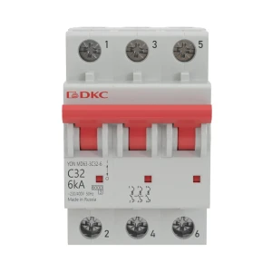 Автоматический выключатель DKC YON MD63 3P C32 А 6 кА