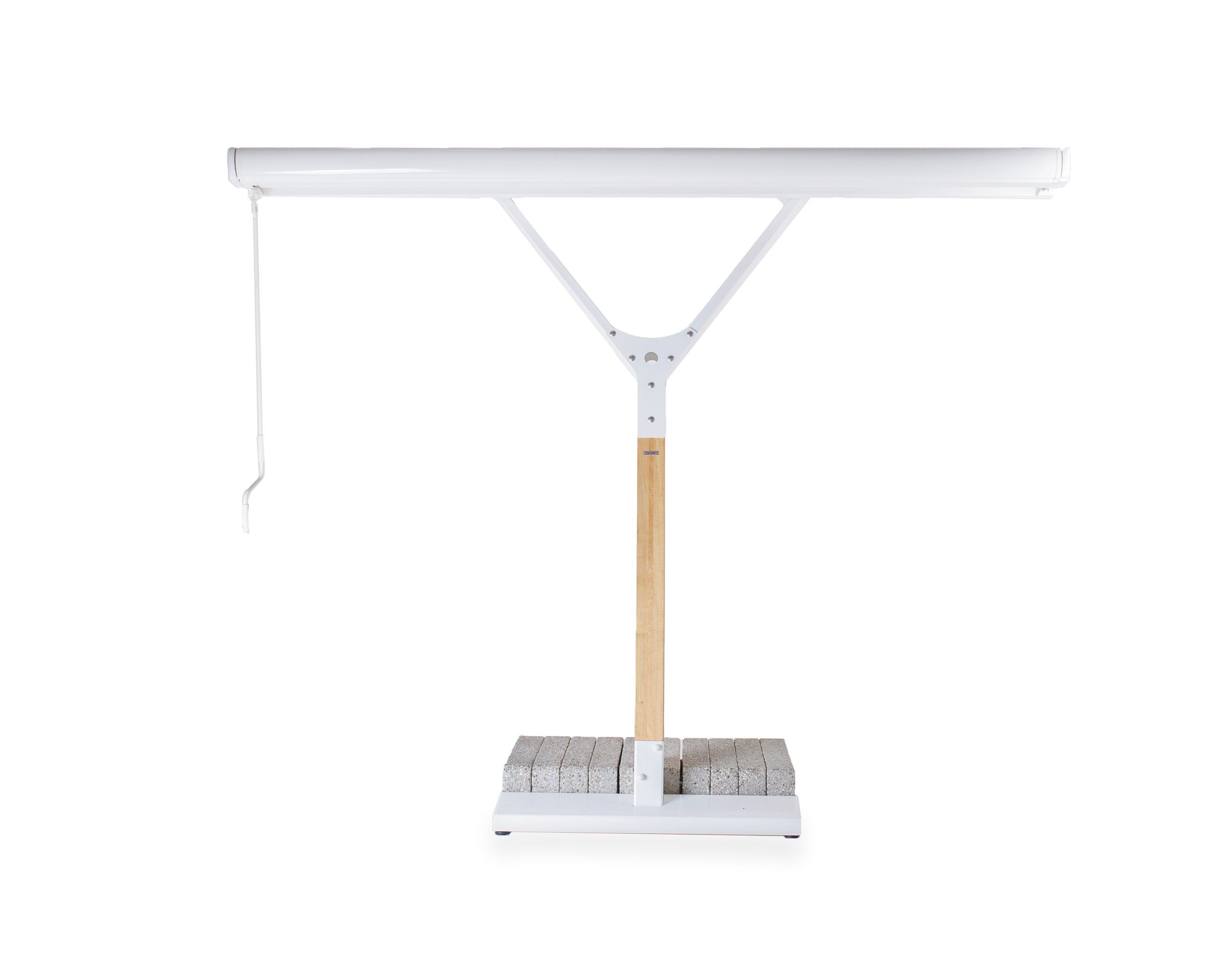 Прямоугольный зонтик из оцинкованной стали и ироко Unopiù Саленто ARCH-00057561 - Вид №4