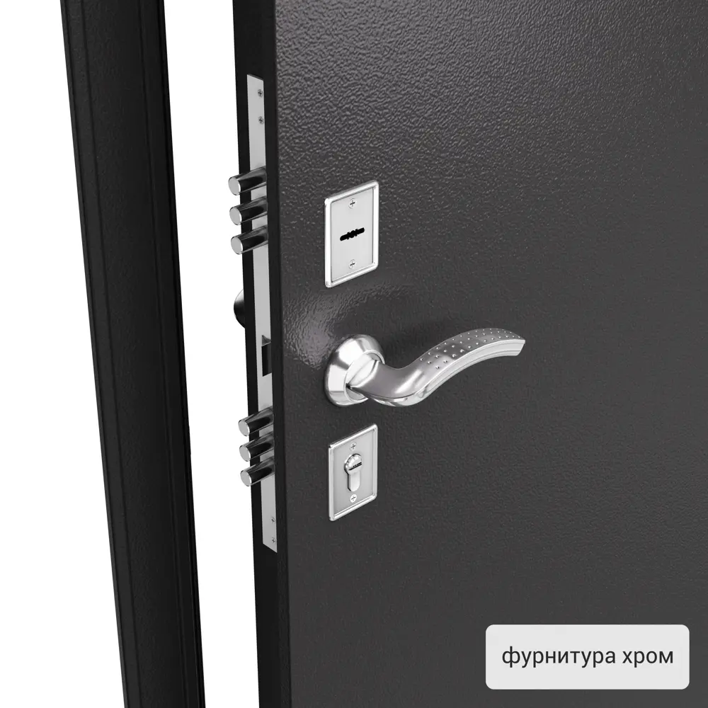 Дверь металлическая Стеф Блок, 960 мм, левая, цвет коричневый TOREX STLM-2183608 - Вид №1