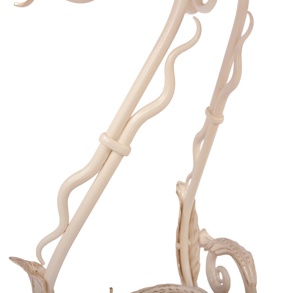 19010 Кованый обеденный стол Аделаида 5 Айвори BOGACHO 4627138231364 - Вид №7