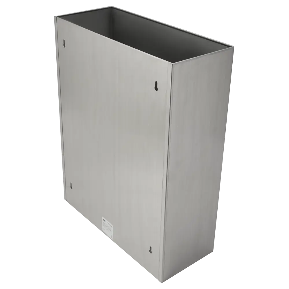 Контейнер для мусора BXG TCW-24LA, настенный, 24 л, сталь, цвет хром STLM-2018528