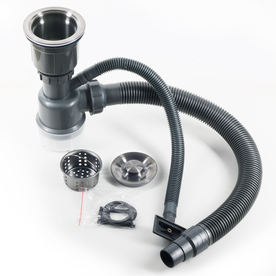 Мойка H6045 MELANA ProfLine 3,0/200 САТИН врезная прямоугольная с коландером H6045 H6045 сатин - Вид №2