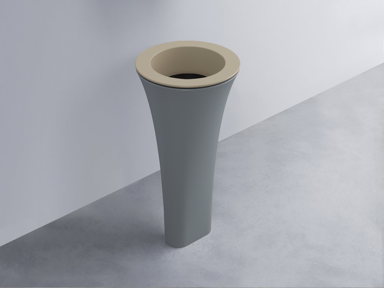 AMLA45-AV+AMPILT-LV+AMCOLT-BR Раковина Amedeo Tondo отдельностоящая cielo Enjoy + Amedeo Ceramica Cielo