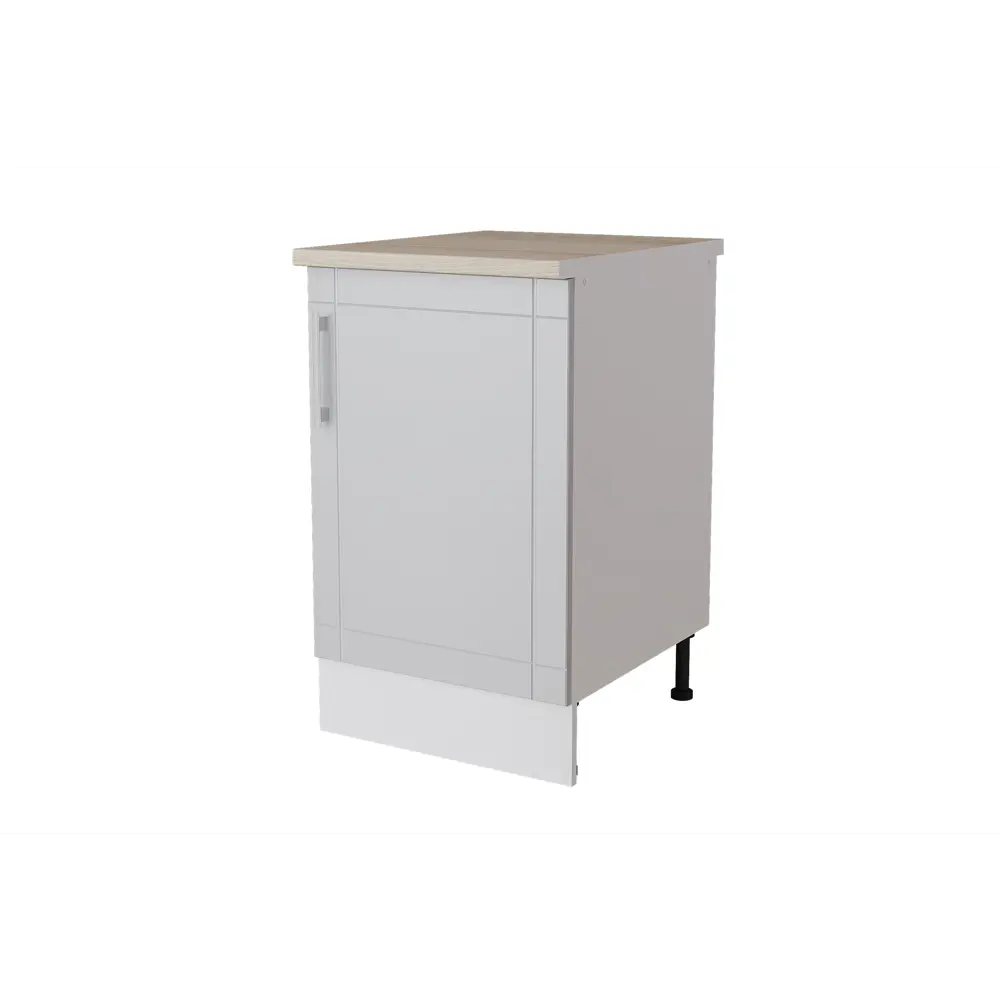 Напольный шкаф Тортора 49.6x52x82.2 см МДФ цвет серый Santreyd STLM-2099610