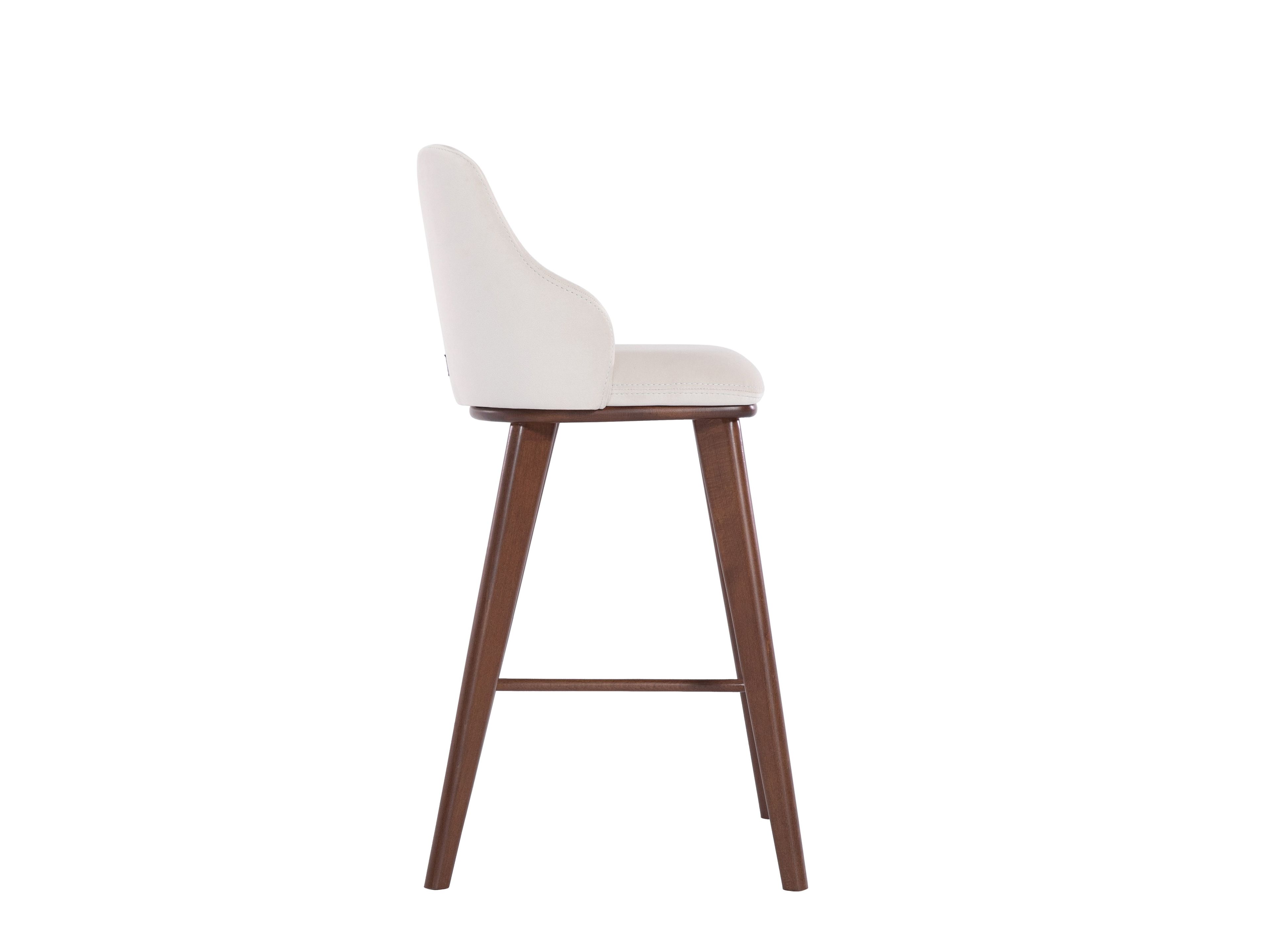 Высокий стул со спинкой и подставкой для ног ABLE GIOIA ARCH-00071077