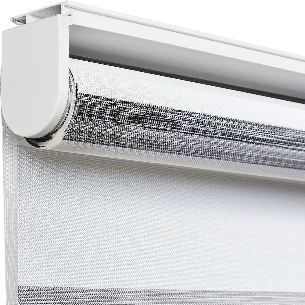 Штора рулонная день-ночь Лечче 80x160 см серо-молочная MIAMOZA STLM-2150709 - Вид №3