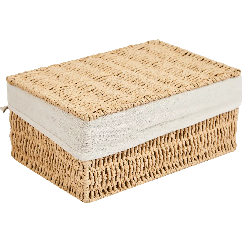 SPACEO Корзина с крышкой для элегантного хранения мелочей 89344338 Kub STLM-1099793 - Вид №3