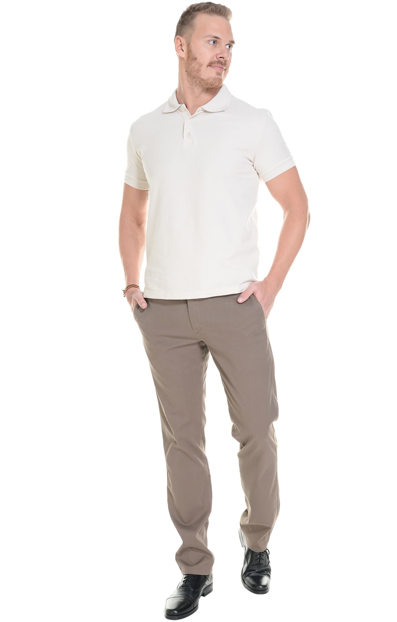 68253 Брюки  мужские chocolate (коричневые) El-Risto  Одежда для официантов  размер 56/182-188  - Вид №7