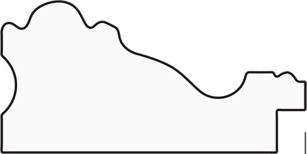 BY 3207 Зеркало в багетной раме - версаль бронза 64 mm EVOFORM Definite - Вид №4