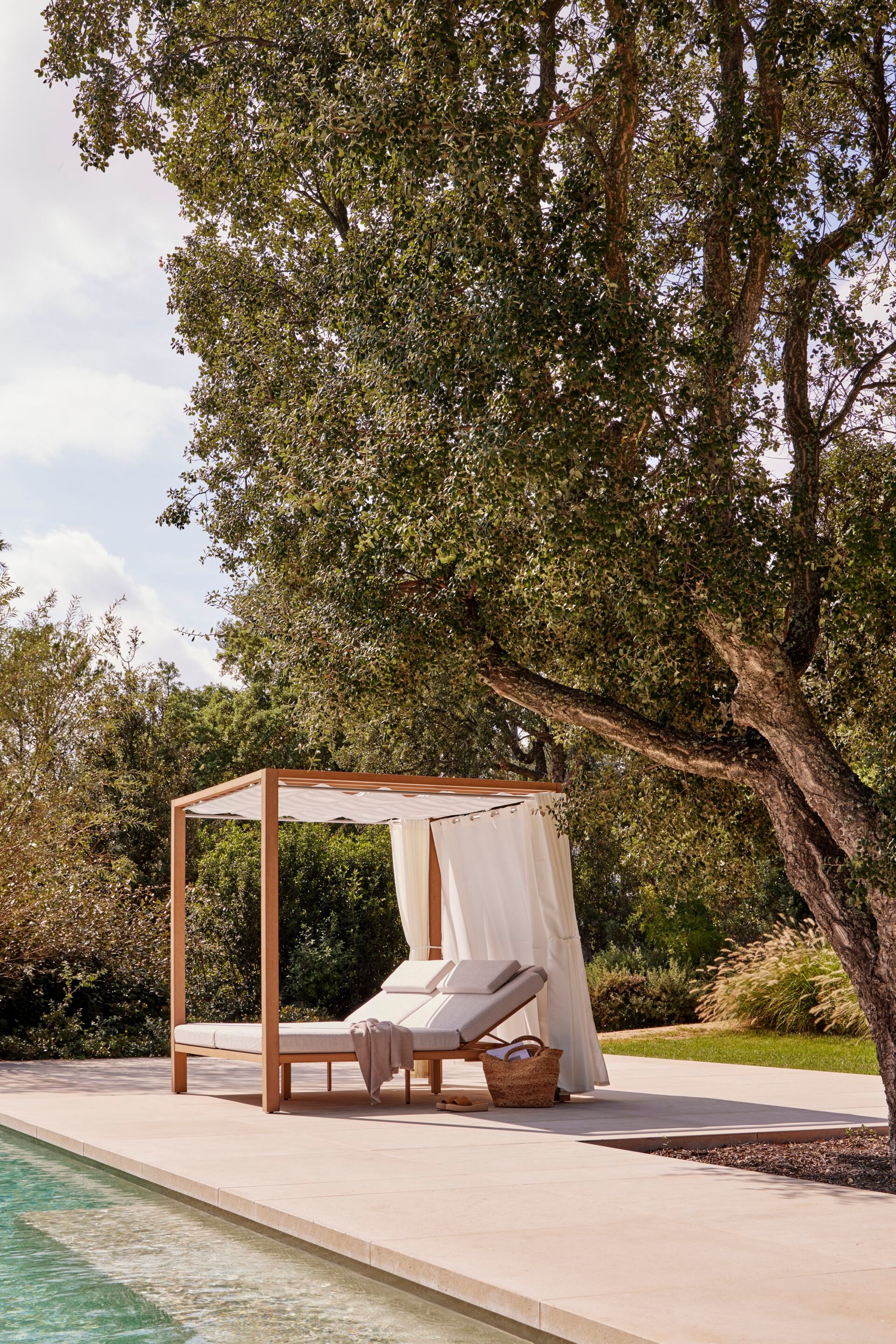 TechTeak Садовая кровать и навес ткань с солнцезащитным козырьком POINT Kahn ARCH-00067417 - Вид №10