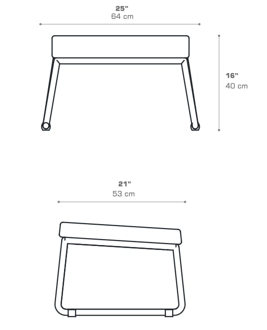 Тканевая Садовая подставка для ног MAMAGREEN Ohana ARCH-00134456 - Вид №9