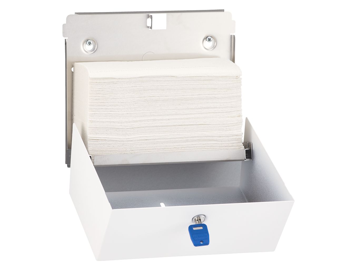 ASB207 Складной полотенцесушитель STELLA SLIM WHITE LINE MINI, белый Merida  - Вид №3