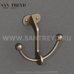 742493 Крючок, цвет Бронзовый Kerasan ACCESSORIES Италия