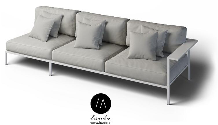 Laubo Садовый диван 3-х местный правый Cosi sun-id-1426662 - Вид №1