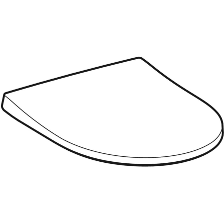 574950000 Сиденье для унитаза Geberit iCon тонкое исполнение Geberit  - Вид №1